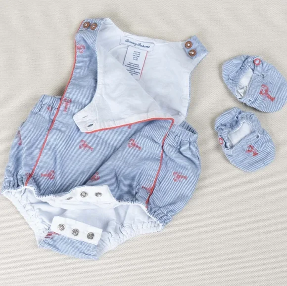 Tommy Bahama Lobster outfit with Booties 🦞 - Picture 2 of 6